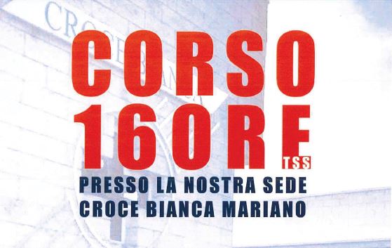 Corso 16 ore Croce Bianca