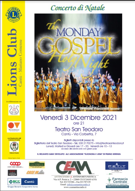 Concerto di Natale a scopo benefico