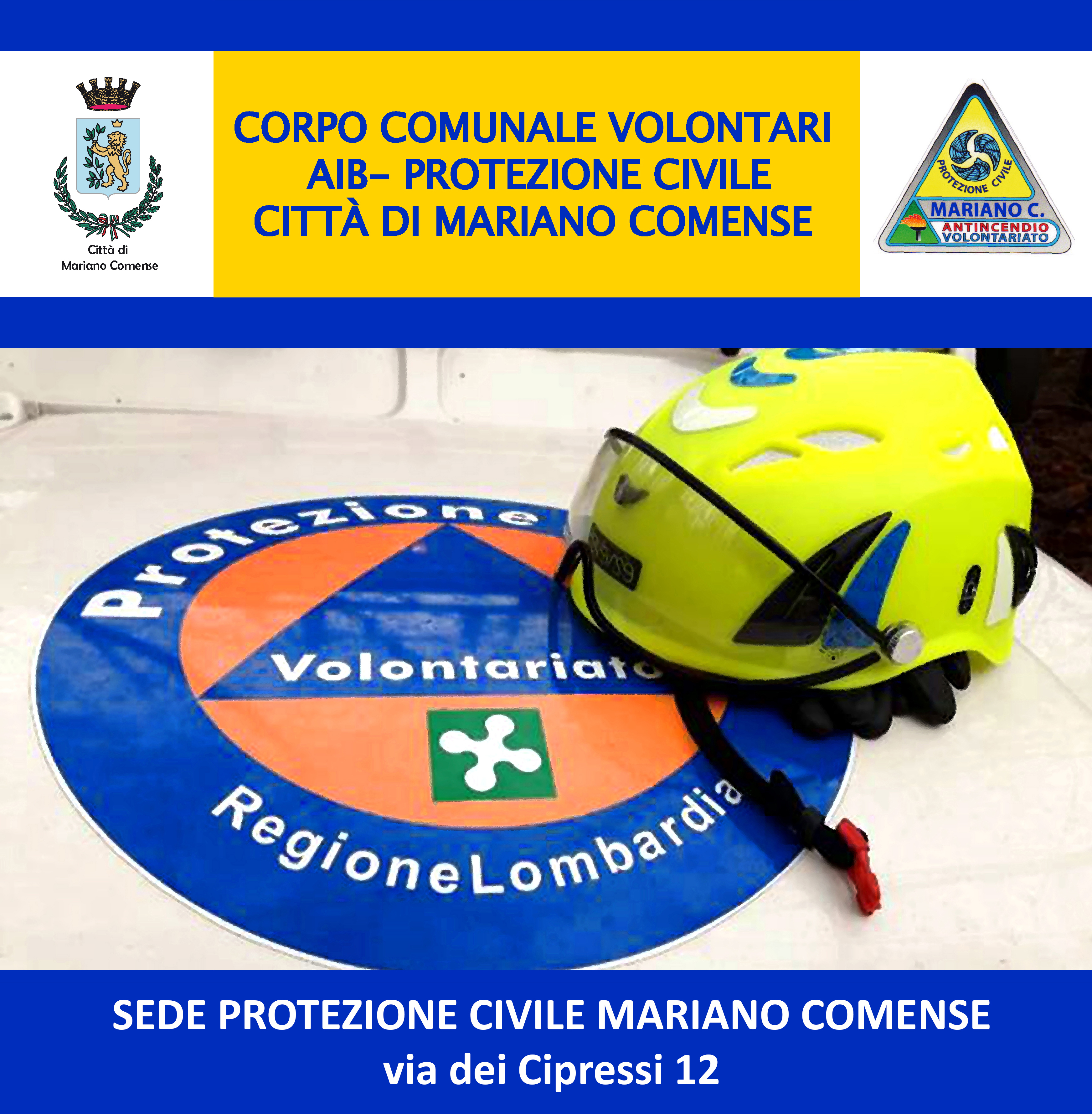 Corso aspirante volontario di Protezione Civile