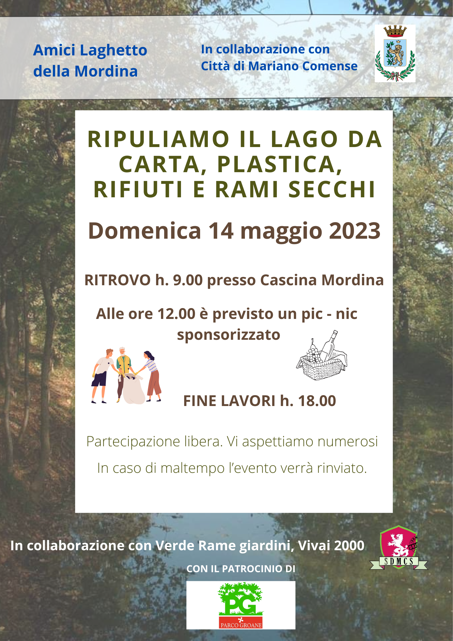 Ripuliamo il lago