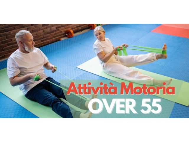 Attività motoria over 55 autunno 2024