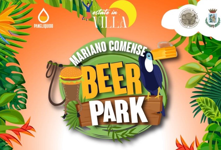 Mariano Comense Beer Park in Villa Sormani