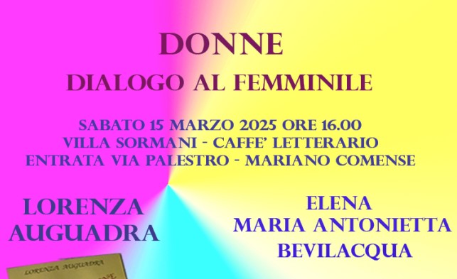 Donne: dialogo al femminile