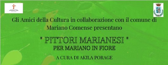 "Pittori marianesi" per Mariano in fiore Gli Amici della Cultura 