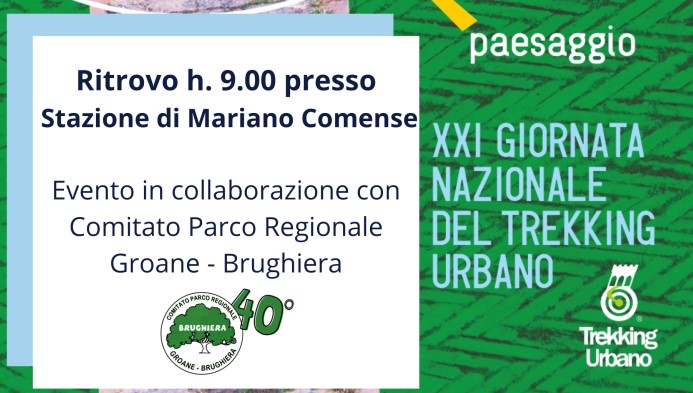 XXI Giornata nazionale del trekking urbano