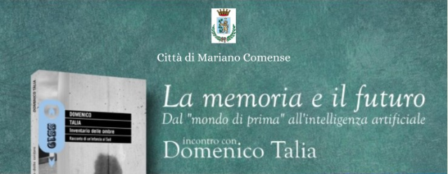 La memoria e il futuro - Incontro con Domenico Talia