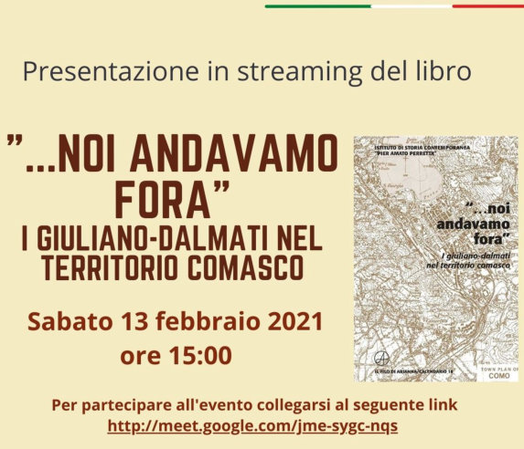 Presentazione del libro ...Noi andavamo Fora