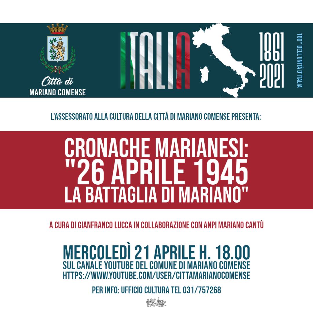 Cronache marianesi: 26 Aprile 1945 - La Battaglia di Mariano